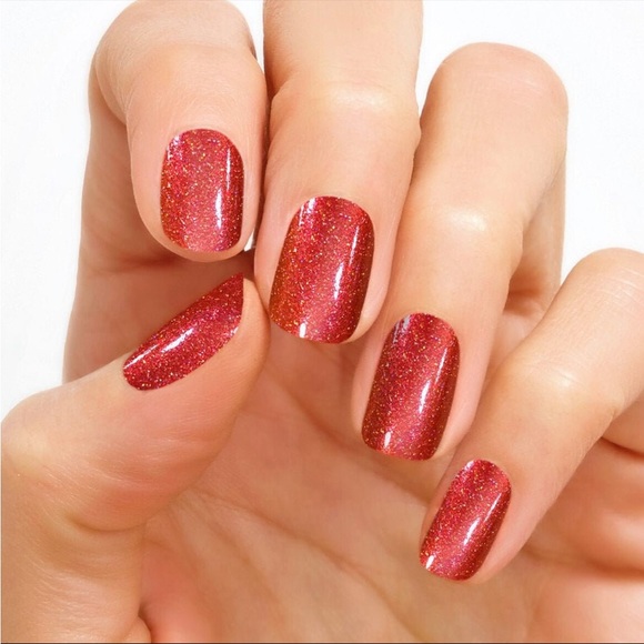 *Retired* Color Street: Trick or Treat Yourself | Halloween Orange Glitter Fall - Picture 11 of 13